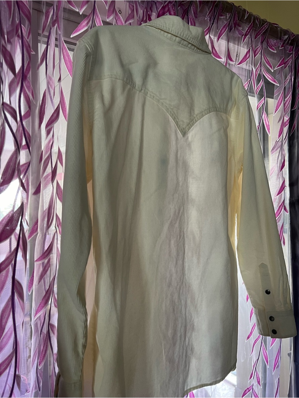 Wrangler RETRO corduroy Button-Up Shirt like new - Picture 4 of 4